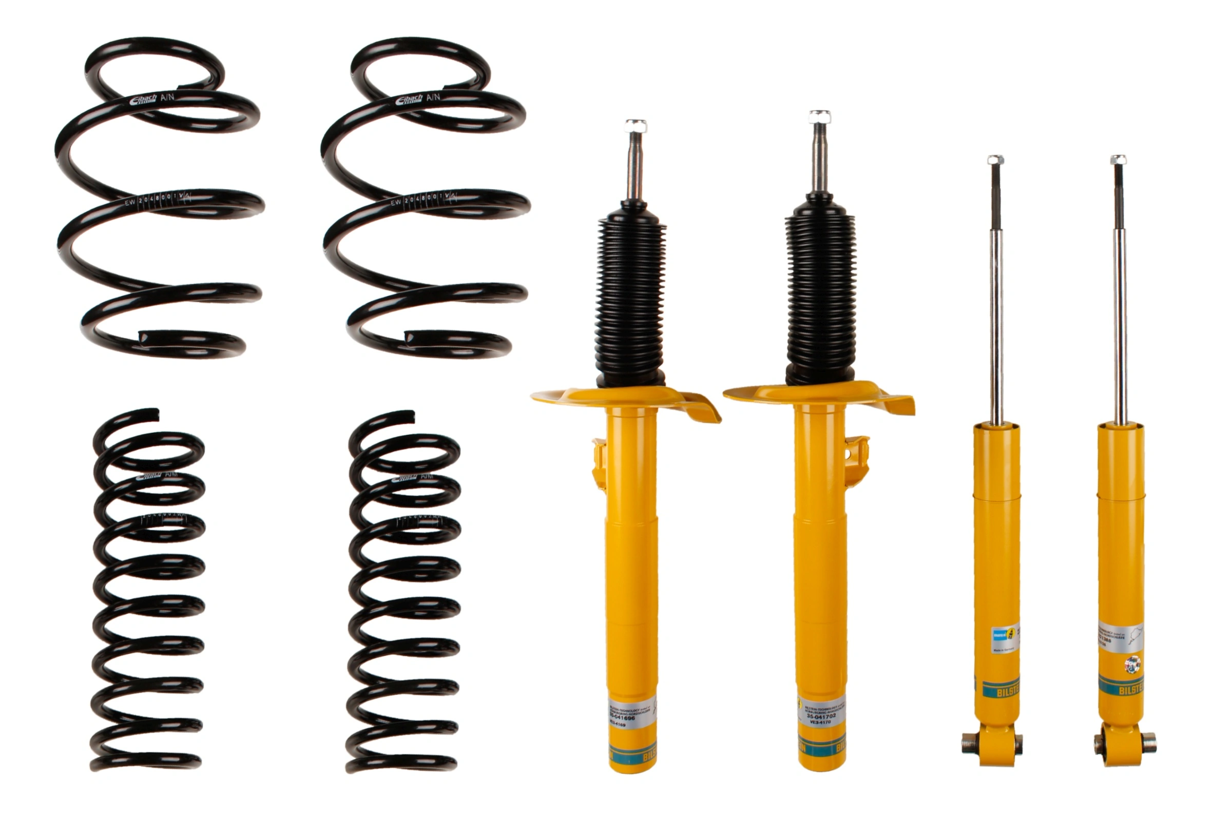Suspension Kit, springs/shock absorbers