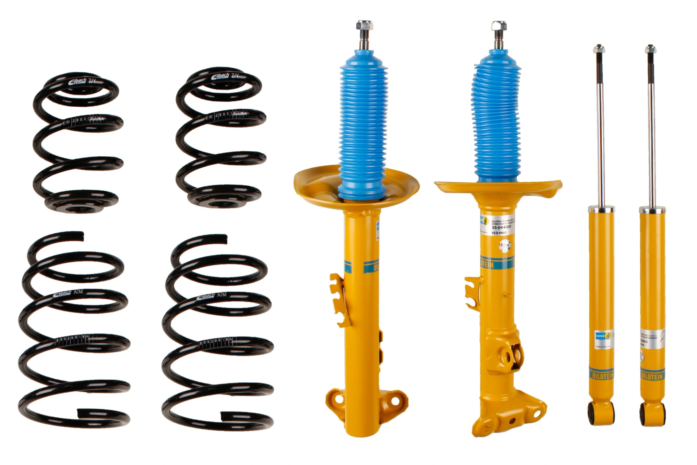 Suspension Kit, springs/shock absorbers