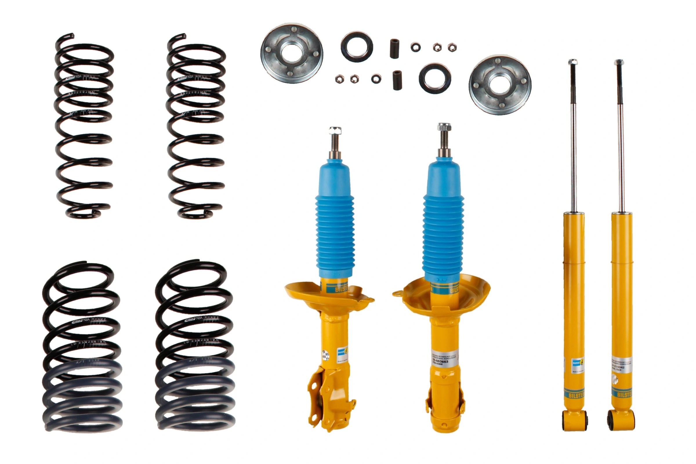 Suspension Kit, springs/shock absorbers