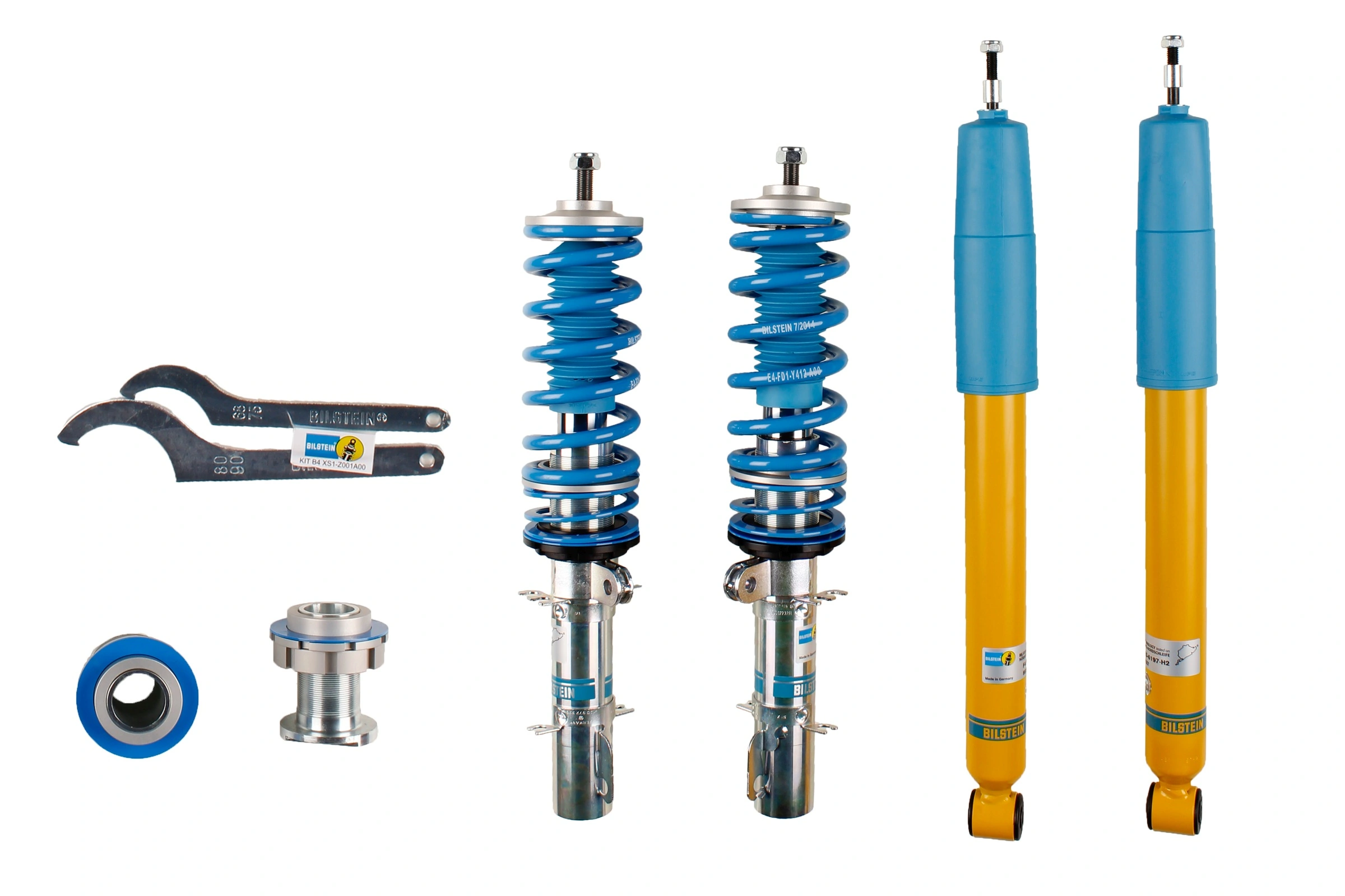 Suspension Kit, springs/shock absorbers