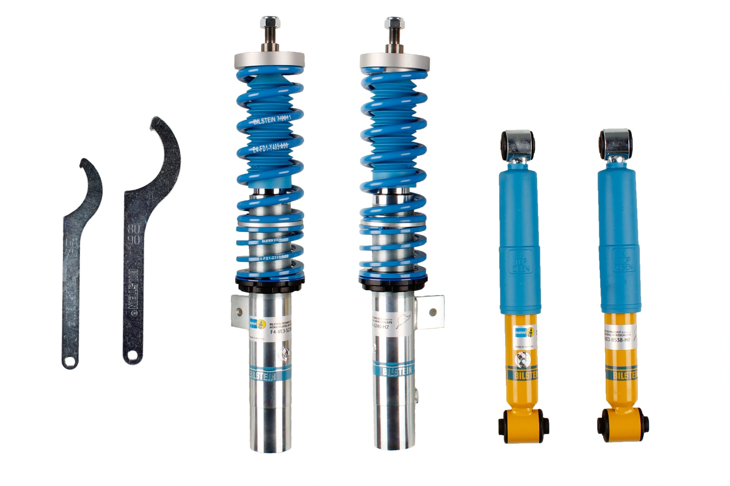 Suspension Kit, springs/shock absorbers