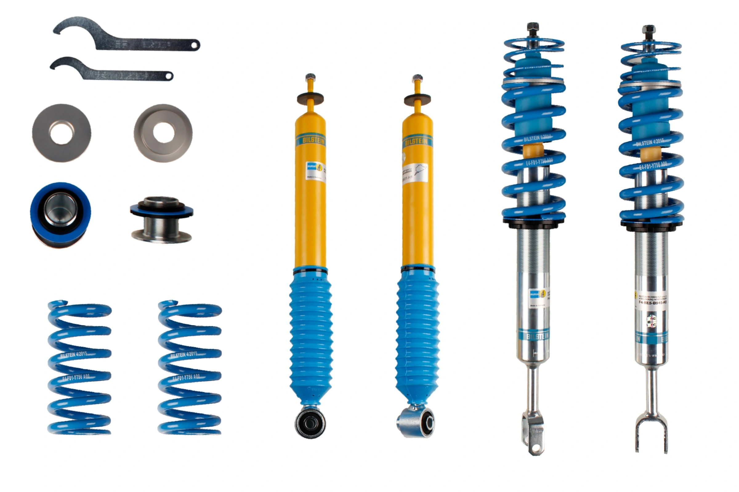 Suspension Kit, springs/shock absorbers
