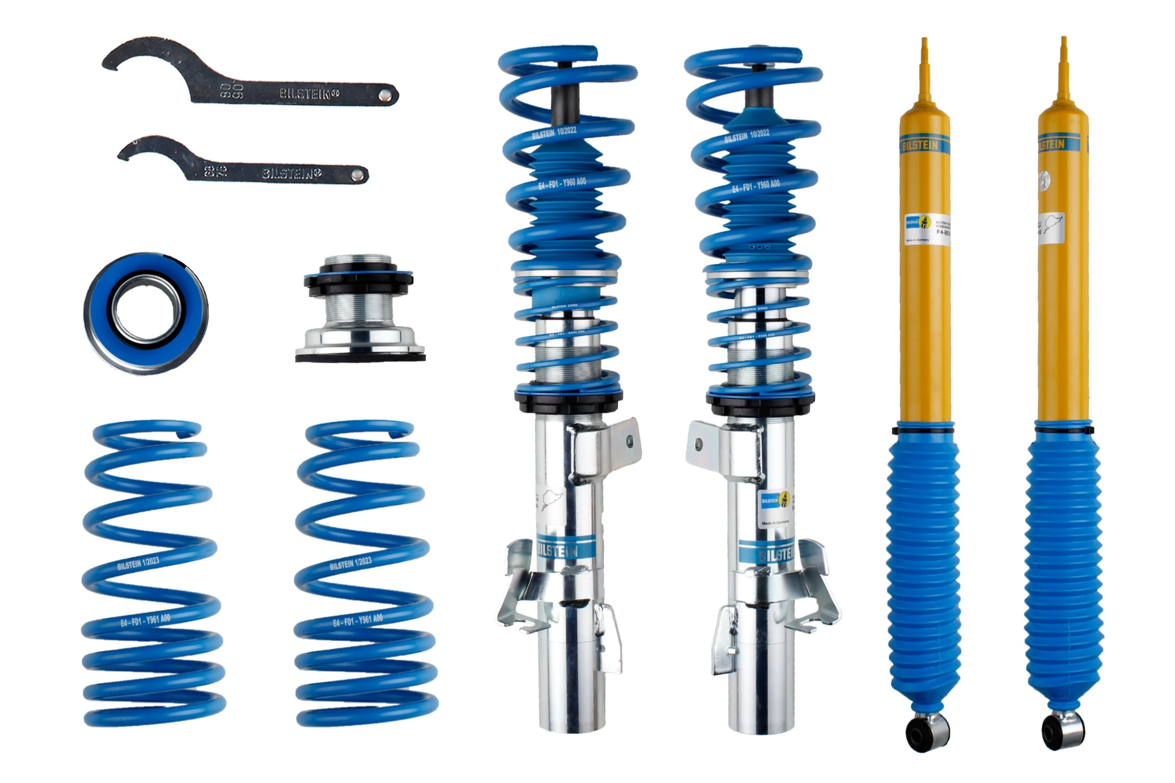 Suspension Kit, springs/shock absorbers