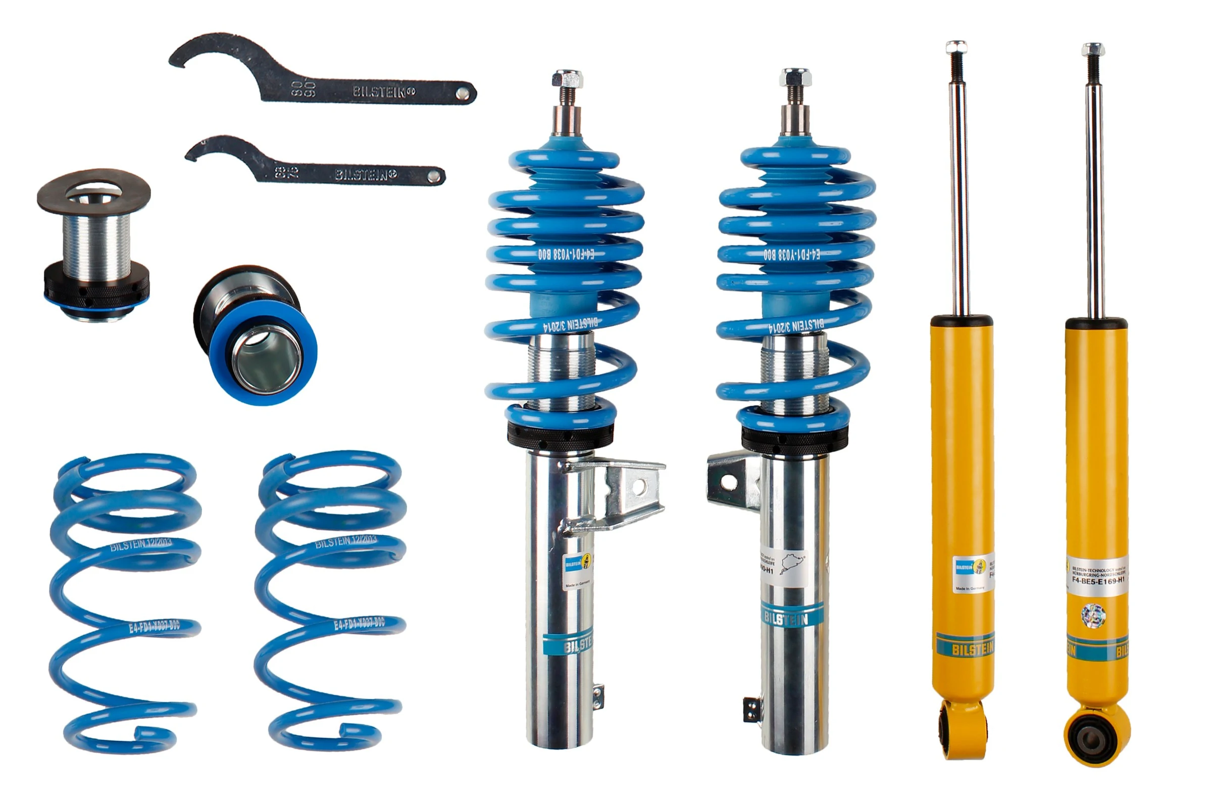 Suspension Kit, springs/shock absorbers