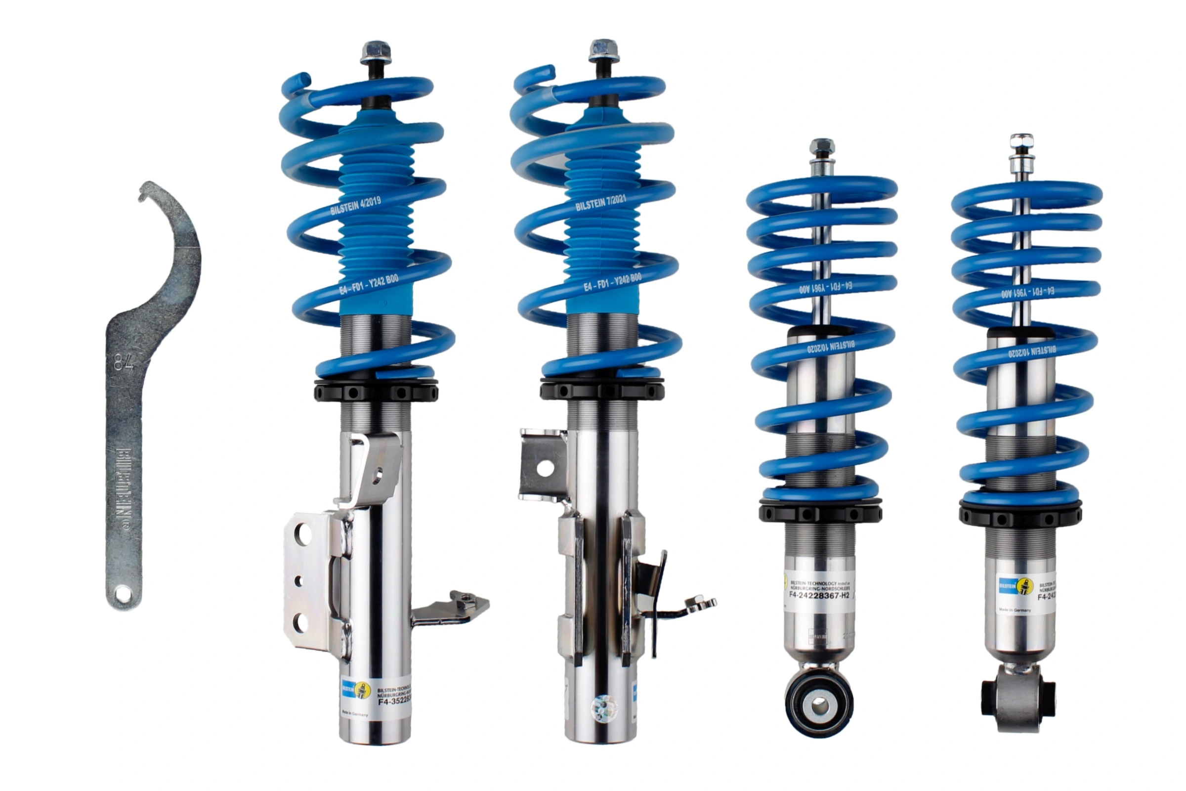 Suspension Kit, springs/shock absorbers