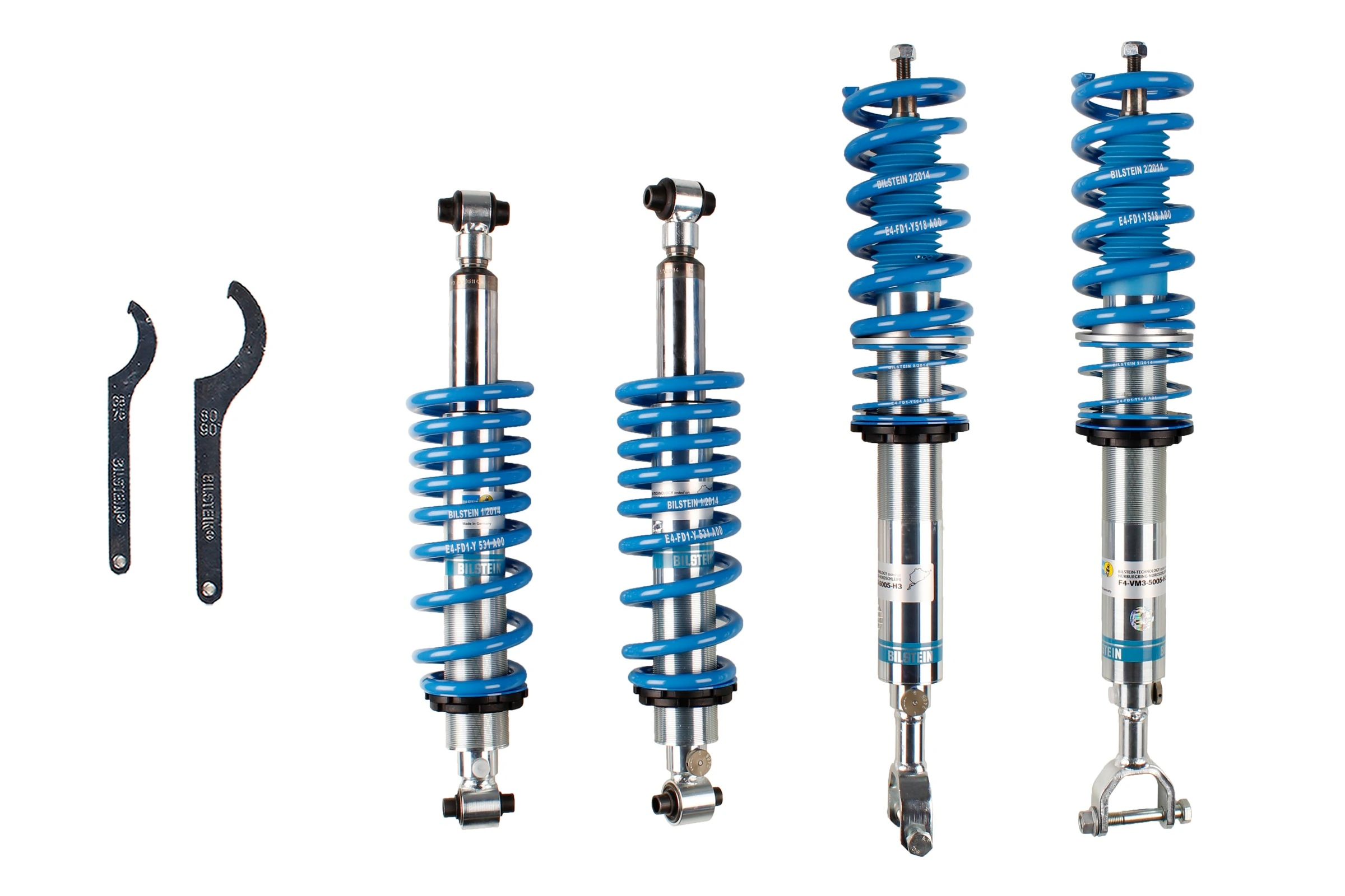 Suspension Kit, springs/shock absorbers
