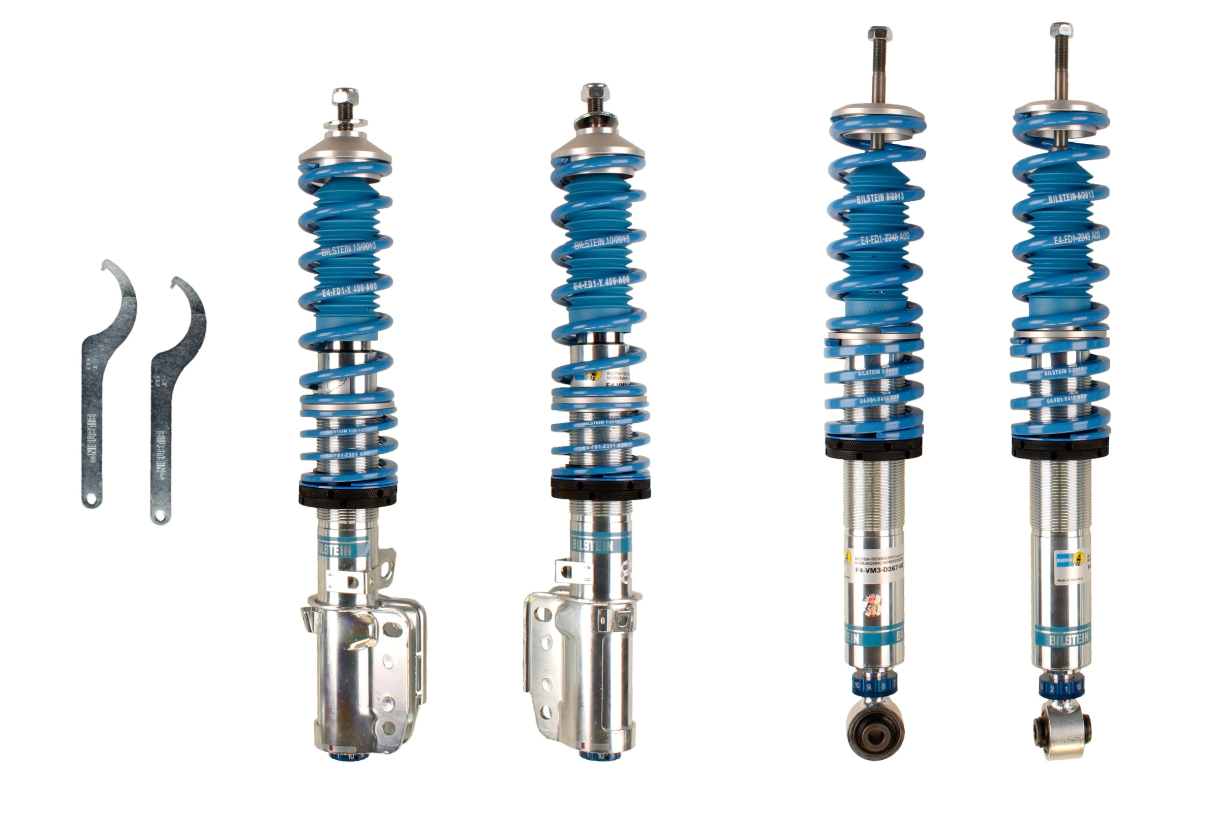 Suspension Kit, springs/shock absorbers