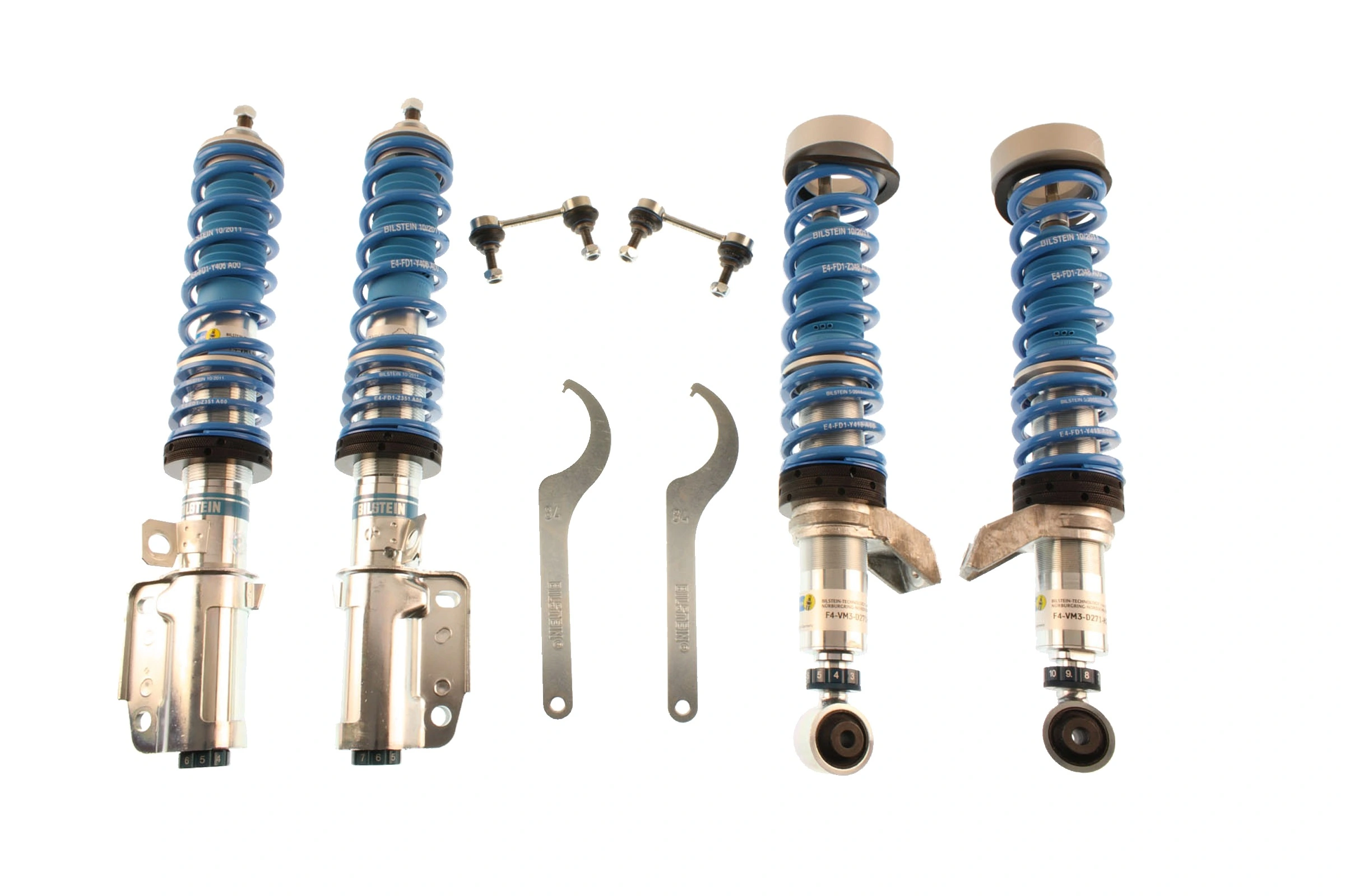 Suspension Kit, springs/shock absorbers