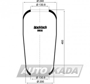Airspring BLACKTECH 720N