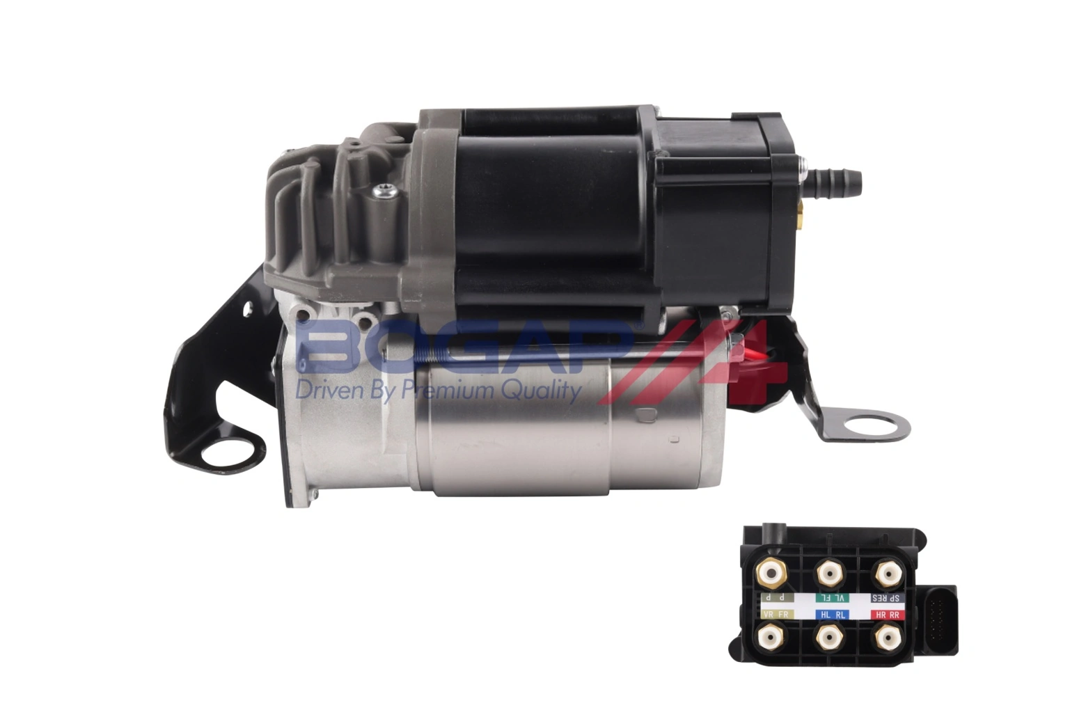 Compressor, compressed-air system