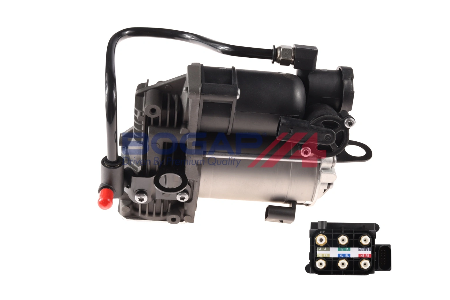 Compressor, compressed-air system