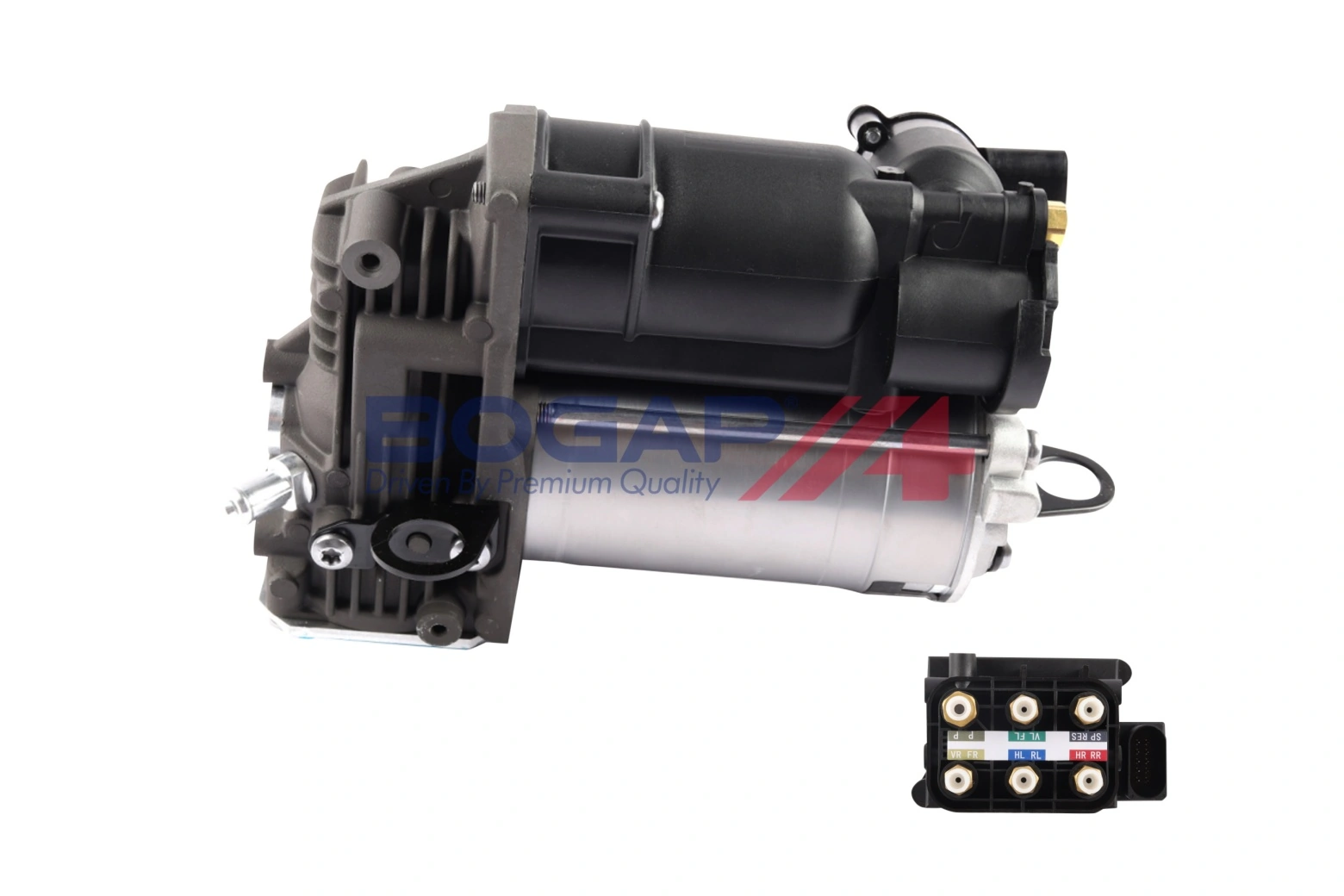 Compressor, compressed-air system