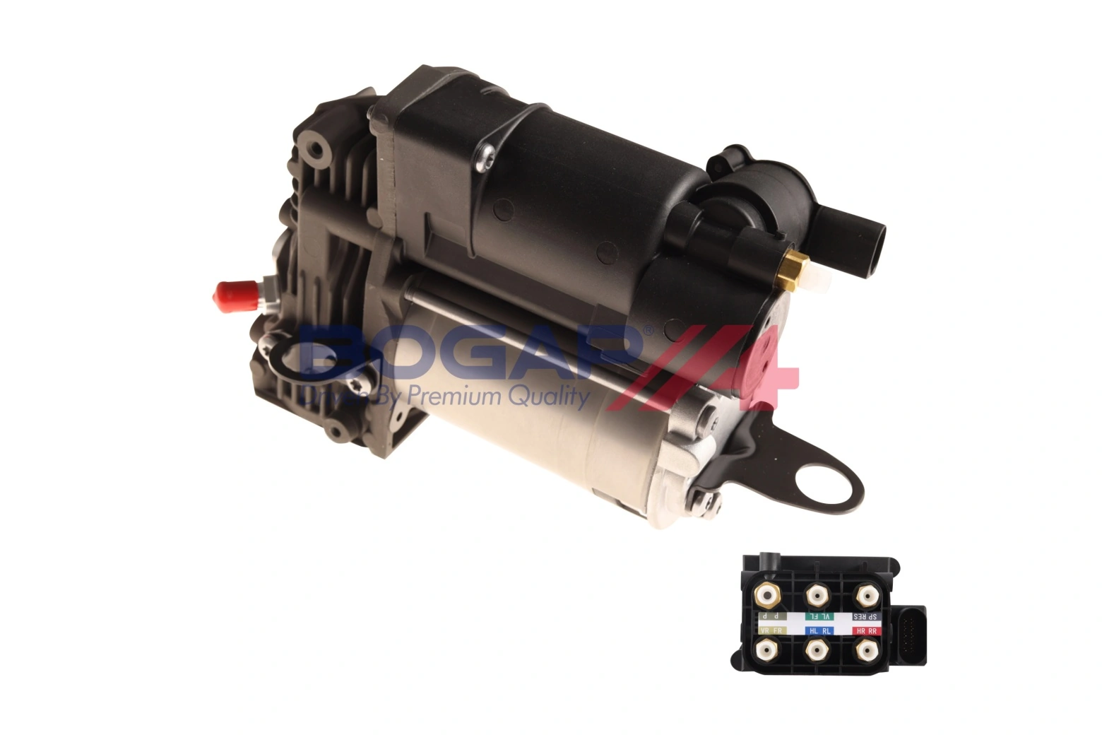 Compressor, compressed-air system