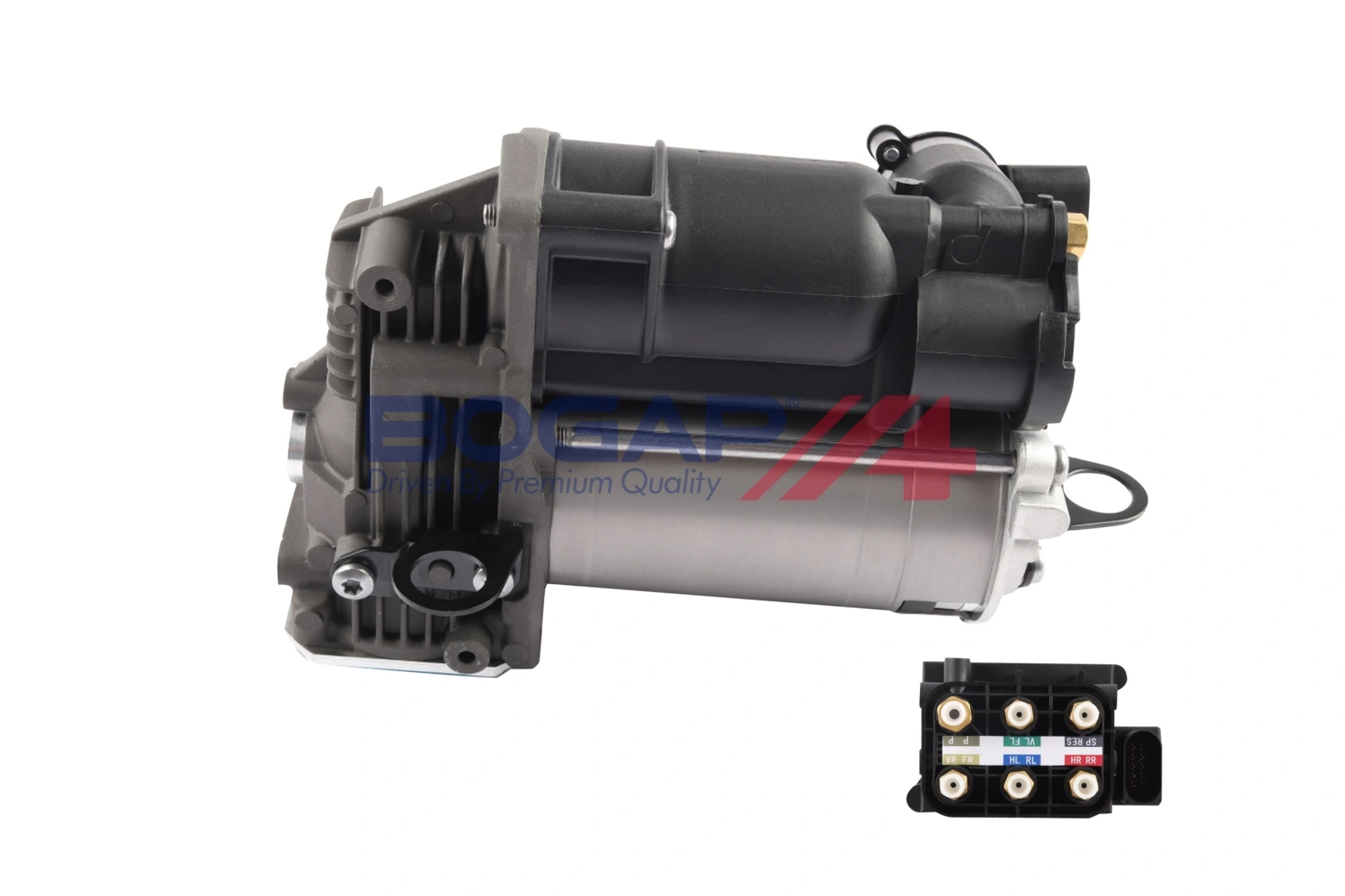 Compressor, compressed-air system