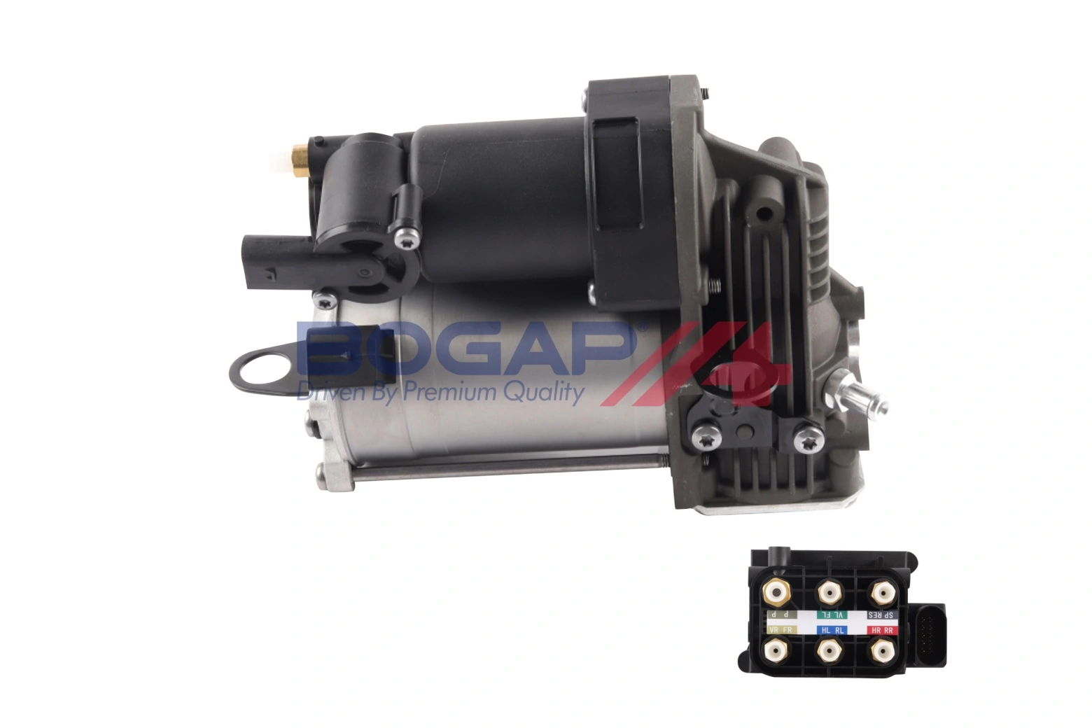 Compressor, compressed-air system