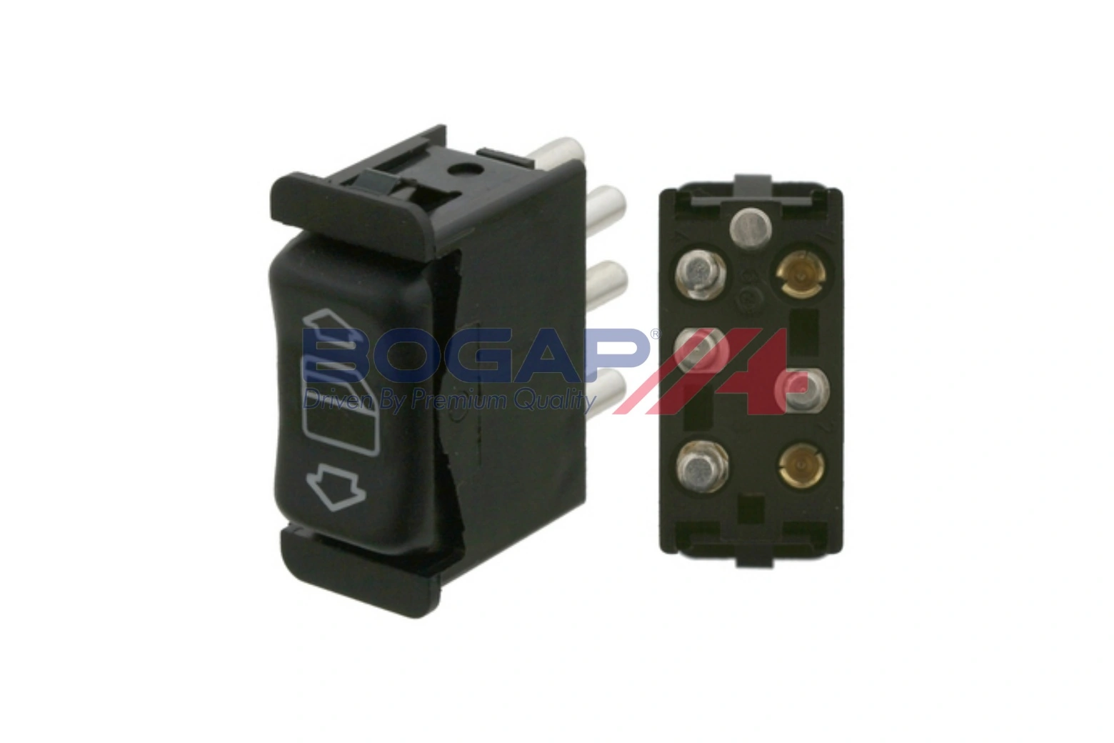 Switch, window regulator