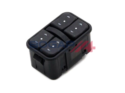 Switch, window regulator