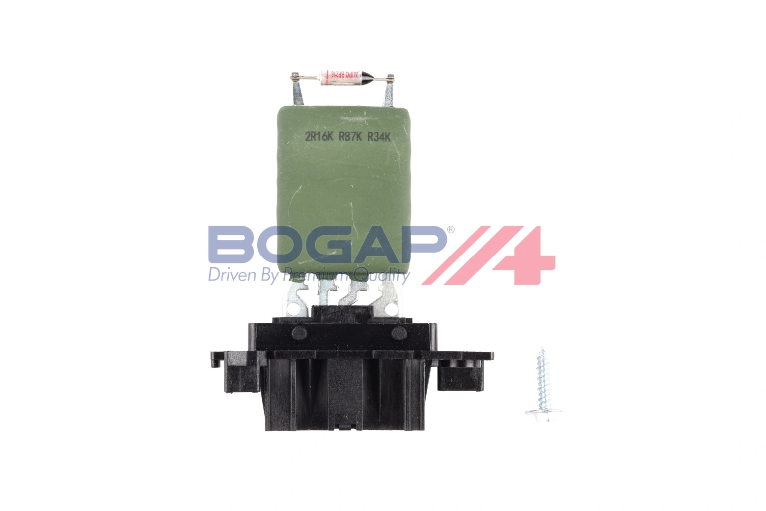 Resistor, interior blower