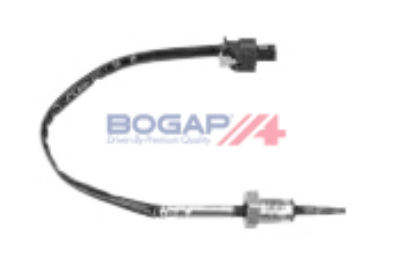 Sensor, exhaust gas temperature