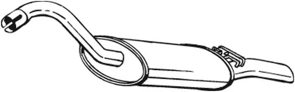 Rear Muffler