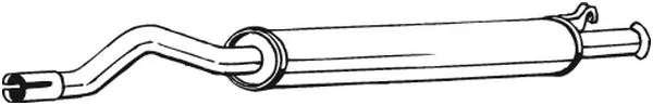 Centre Muffler