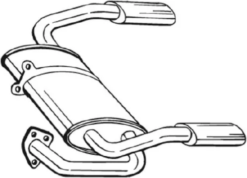 Rear Muffler