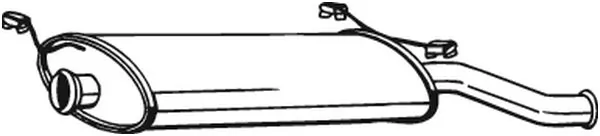 Rear Muffler