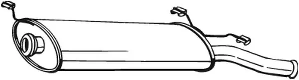 Rear Muffler
