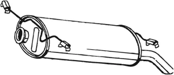Rear Muffler