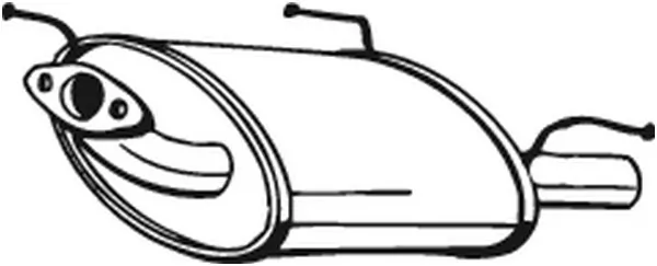 Rear Muffler