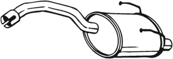 Rear Muffler