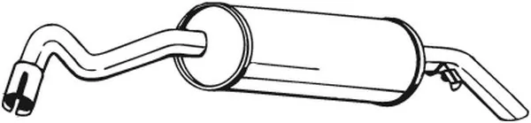 Rear Muffler