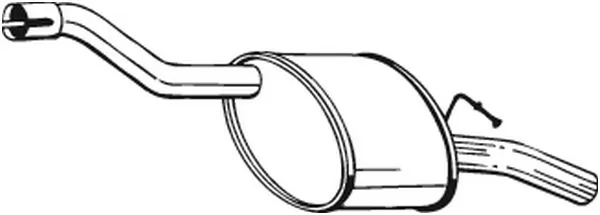Rear Muffler