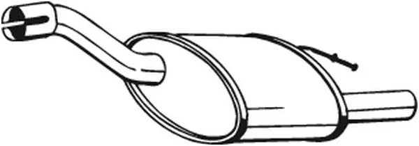 Rear Muffler