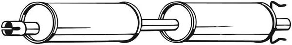 Centre Muffler