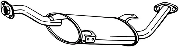 Centre Muffler
