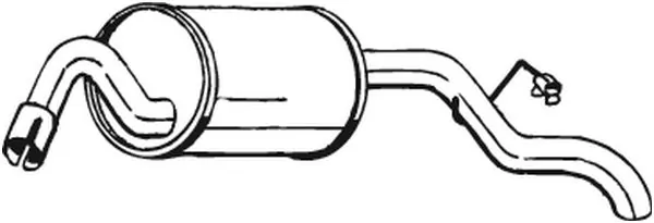 Rear Muffler