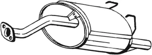 Rear Muffler