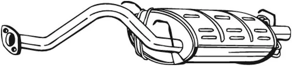 Rear Muffler