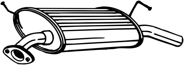 Rear Muffler