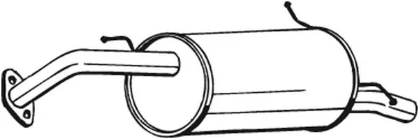 Rear Muffler