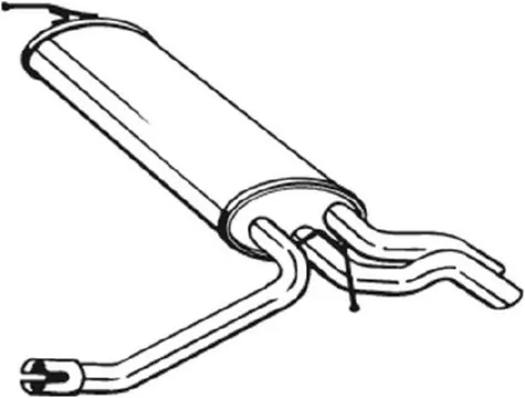 Rear Muffler