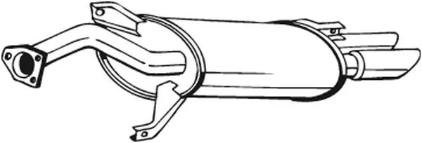 Rear Muffler