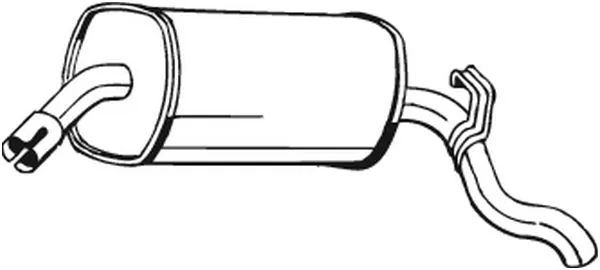 Rear Muffler