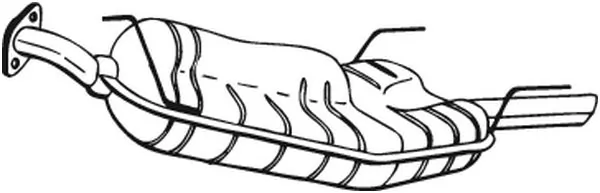 Rear Muffler