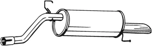 Rear Muffler