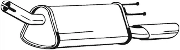 Rear Muffler