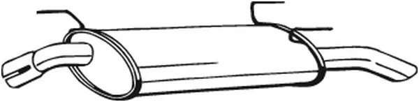 Rear Muffler