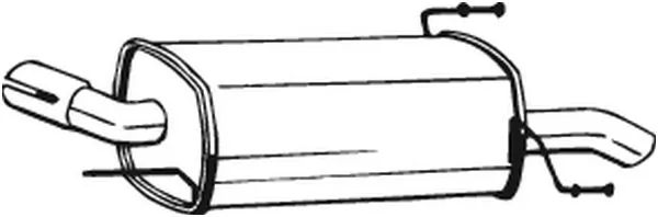 Rear Muffler