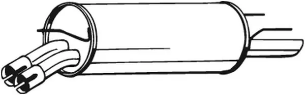 Rear Muffler